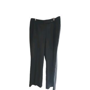 Pursuits Ltd Black Straight Leg High Rise Career Casual Pants Womans Size 16
